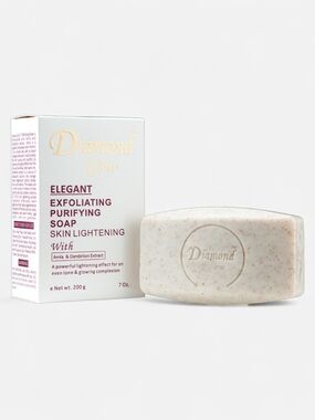 Diamond Glow Elegant Exfoliating Purifying Bar Soap - 7oz.